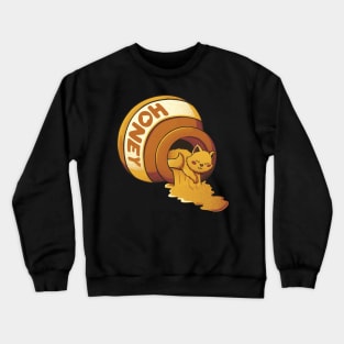 Orange Honey Cat by Tobe Fonseca Crewneck Sweatshirt